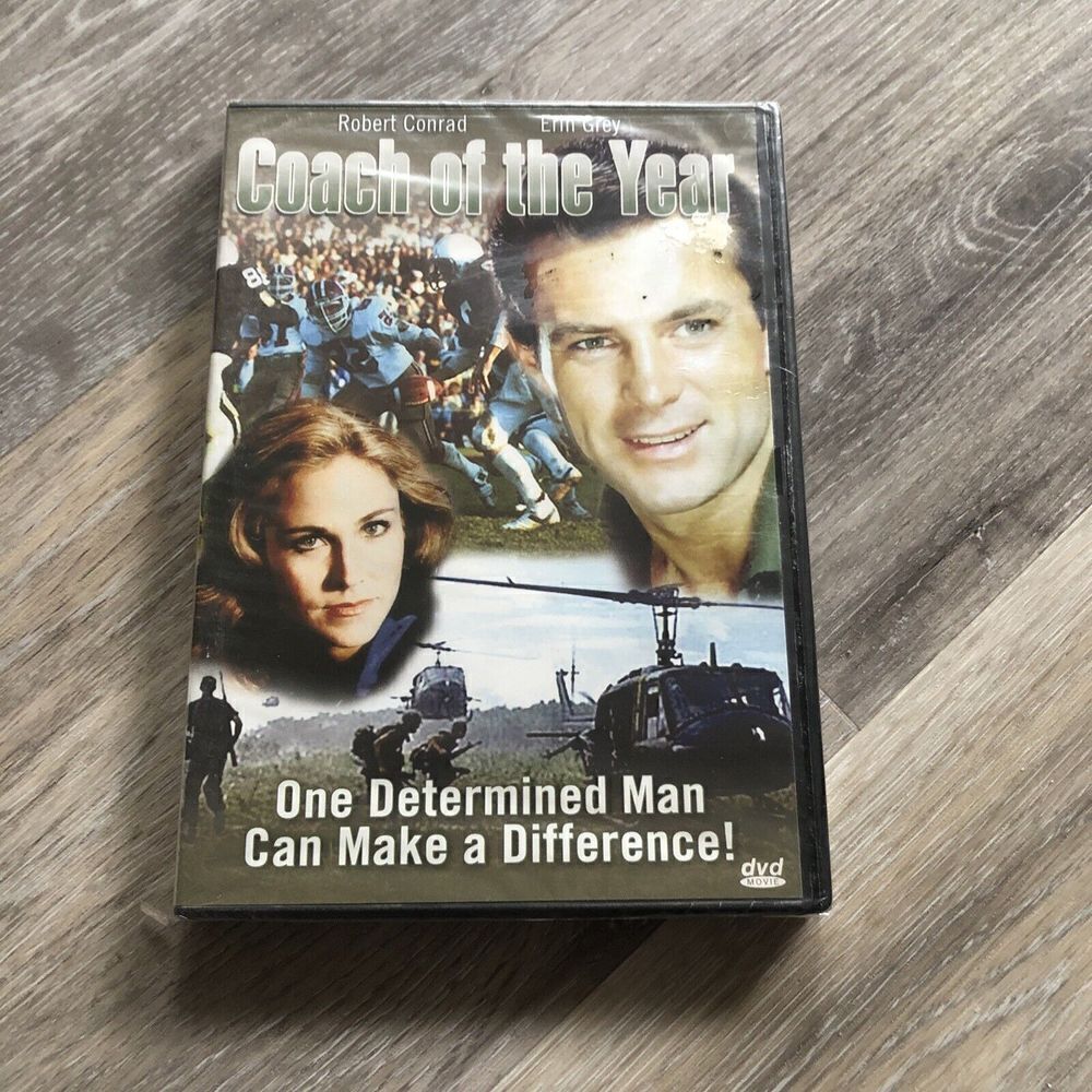 * Coach Of The Year DVD - Robert Conrad/ Erin Grey. New - Sealed.